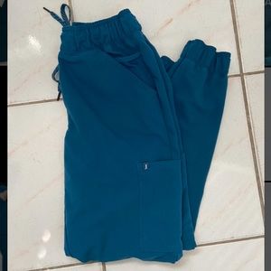 Jaanuu Mesh-Enhanced Jogger Pant Caribbean Blue